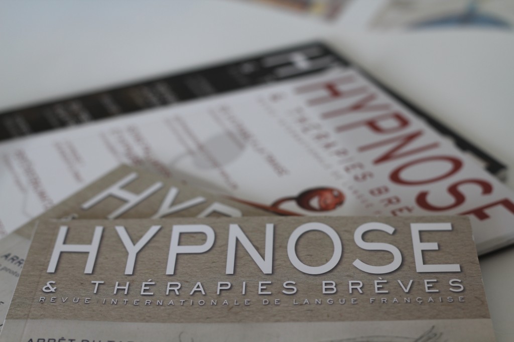 Article Sarah Vandecasteele pour la revue Hypnose et Thérapies Brèves